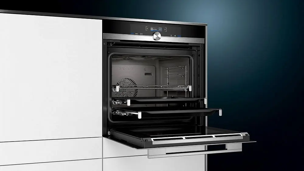 Электрический духовой шкаф SIEMENS hb655gts1 — фото