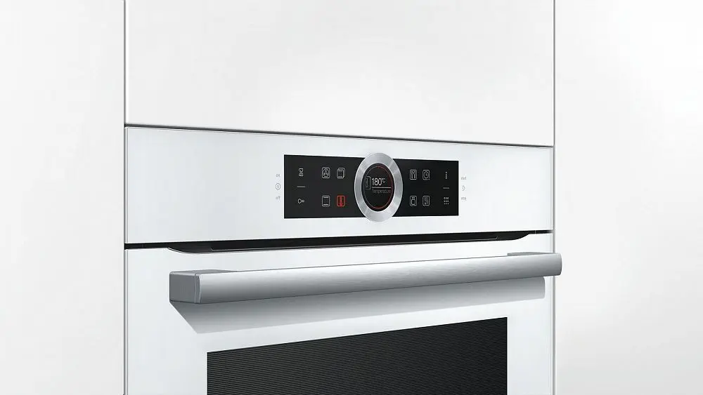 Электрический духовой шкаф Bosch HBG 672BW1S — фото
