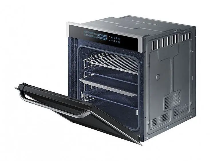 Духовой шкаф SAMSUNG Dual Cook NV75N7546RS нержавеющая сталь — фото