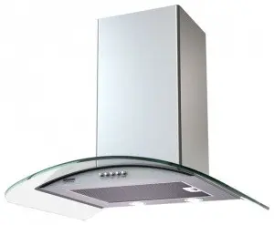 Вытяжка KRONASTEEL samanta 600 inox/glass push button