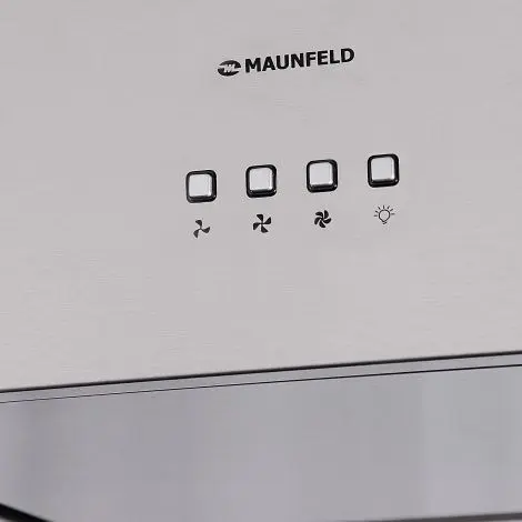 Каминная вытяжка Maunfeld Bath Plus 45 нержавейка — фото