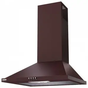 Вытяжка KRONASTEEL bella 500 brown push button
