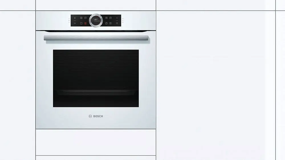 Встраиваемый электрический духовой шкаф Bosch HBG 675BW1 — фото