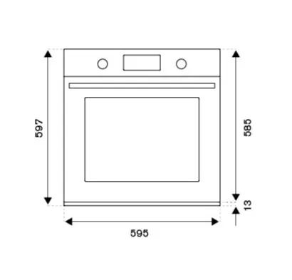 Духовой шкаф BERTAZZONI F6011MODPLGNE/23 — фото