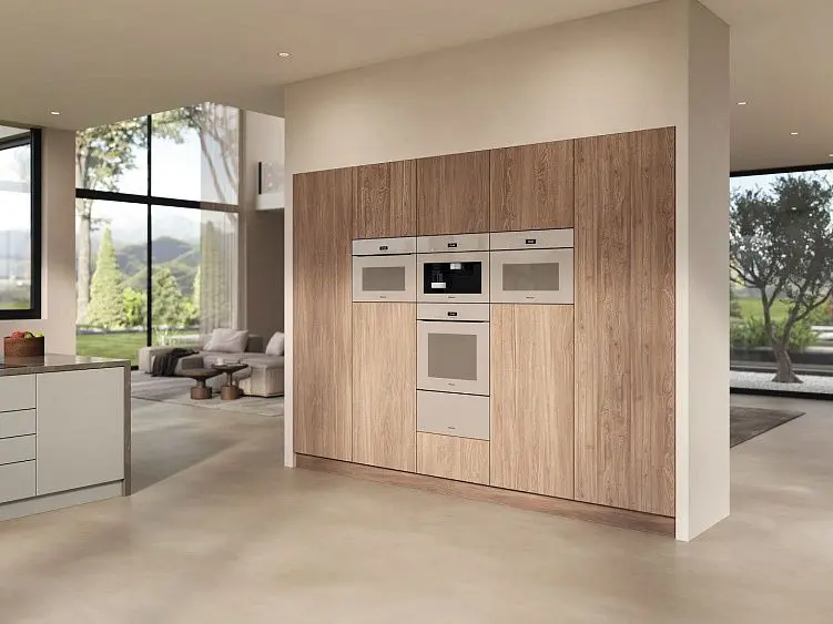 Духовой шкаф MIELE H7440BMX Pearl beige — фото