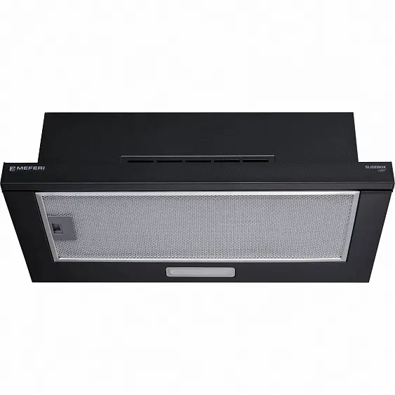 Вытяжка MEFERI SLIDEBOX60BK GLASS LIGHT — фото