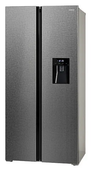 Холодильник NORDFROST RFS 484D NFXq inverter — фото