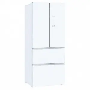 Холодильник TESLER RFD-361I WHITE GLASS