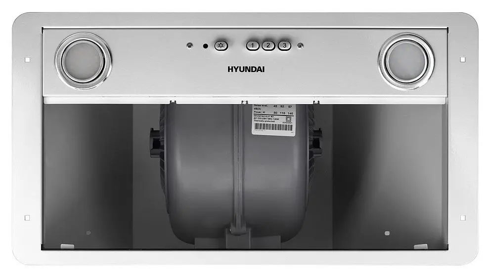 Вытяжка HYUNDAI HBB 6035 W — фото