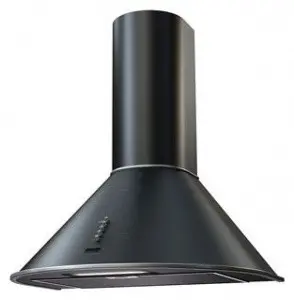 Вытяжка KRONASTEEL diana 600 black/inox push button