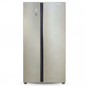Холодильник GINZZU NFK-530 Gold glass