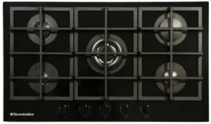 Газовая поверхность ELECTRONICSDELUXE GG51130245F TC-000 стекло черное