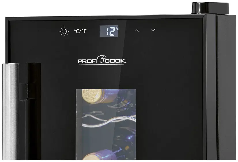 Винный шкаф PROFI COOK PC-WK 1230 schwarz — фото