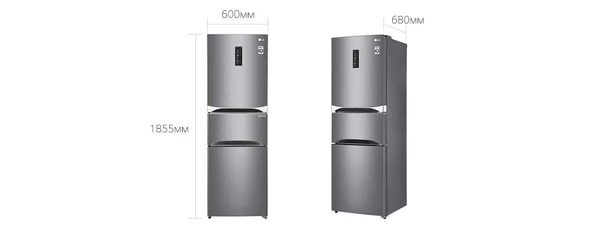 Холодильник LG GC-B303 SMHV — фото
