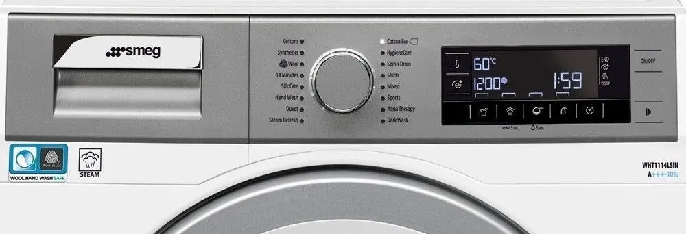 Стиральная машина с фронтальной загрузкой SMEG WHT1114LSRU — фото