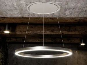 Вытяжка PANDO SKYRING/54 PLATA V.1130 ECO SEC PLUS