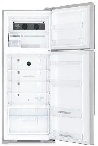 Холодильник HITACHI R-VG542 PU3 GPW белое стекло — фото