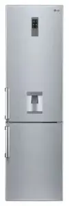 Холодильник LG GB-F530NSQPB серебристый