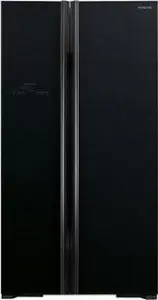 Холодильник HITACHI r-s702 pu2 gbk черный