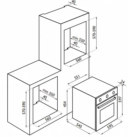 Духовой шкаф BOSCH hbn 231s0 — фото