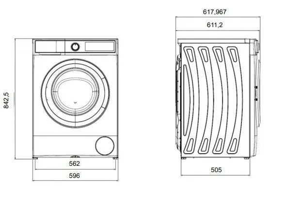 Стиральная машина DELONGHI DWM 1135 VI ALICIA — фото