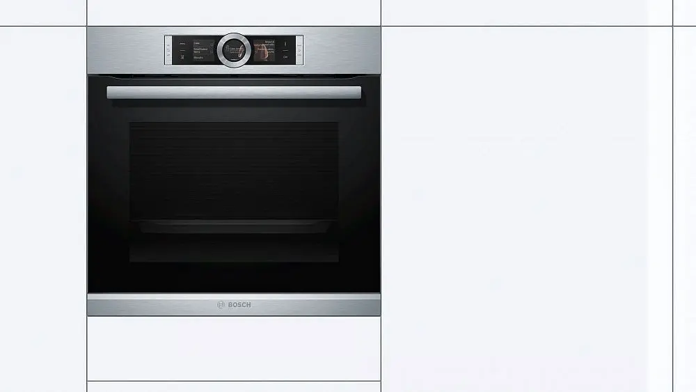 Электрический духовой шкаф BOSCH HBG 656RS1 — фото