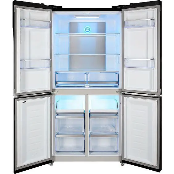 Холодильник HIBERG RFQ-500DX NFGR inverter — фото