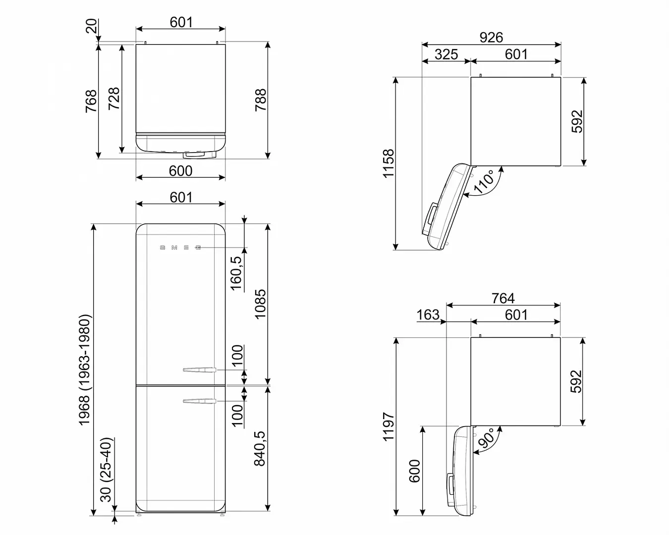 Холодильник side-by-side SAMSUNG rf62ubpn1 — фото