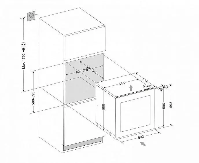 Винный шкаф DUNAVOX DAB-25.62DOP.TO — фото