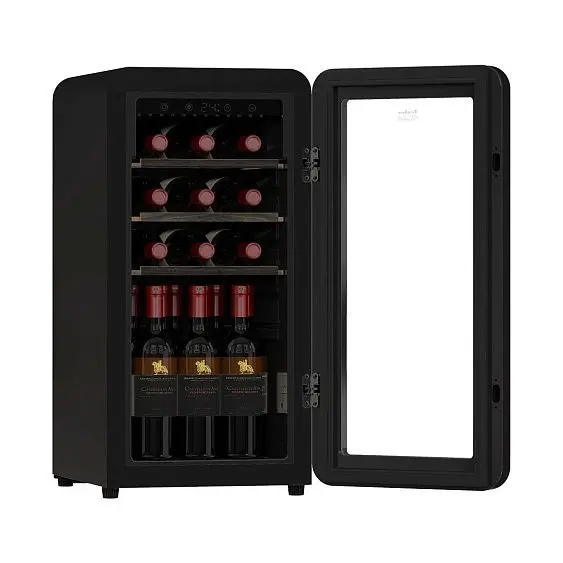 Винный шкаф TESLER CWC-188 BLACK — фото