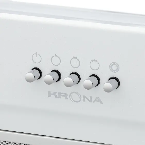 Вытяжка KRONA KATE 600 WHITE PB — фото