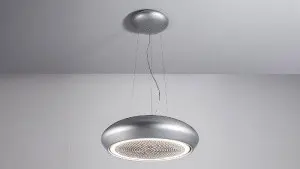 Островная вытяжка Sirius SILT26 DERUTA silver