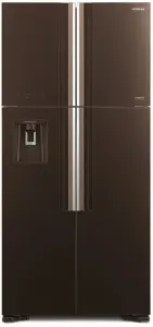 Холодильник HITACHI R-W 662 PU7 GBW коричневое стекло