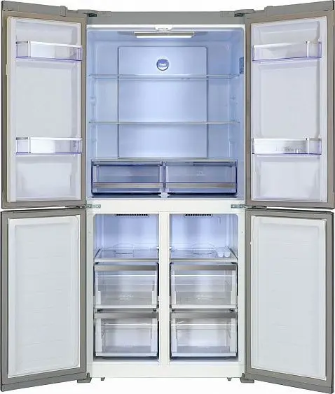 Холодильник HIBERG RFQ-490DX NFXd inverter — фото