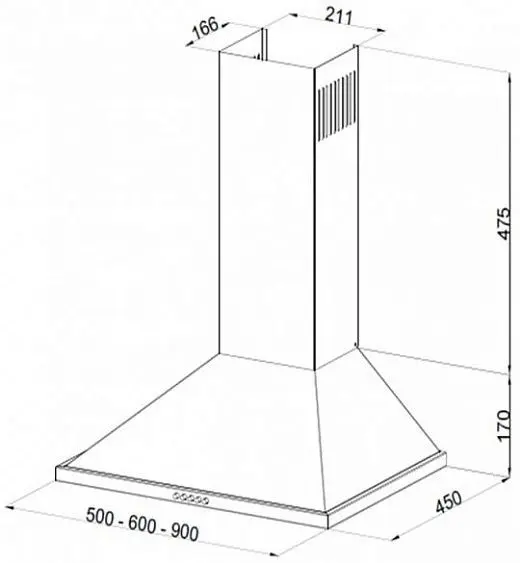 Вытяжка KORTING KHC 6750 RSI — фото