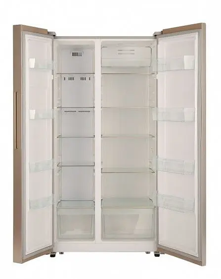 Холодильник ASCOLI ACDG571WG Glass door — фото