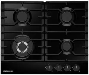 Встраиваемая газовая варочная панель Kuchenchef KHG611WAS