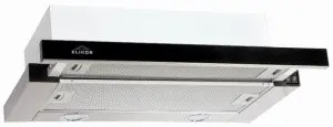 Вытяжка ELIKOR Интегра GLASS 60Н-400-В2Д нерж/стекло черное