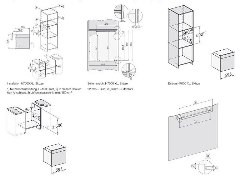 Духовой шкаф MIELE H7460BP OBSW — фото