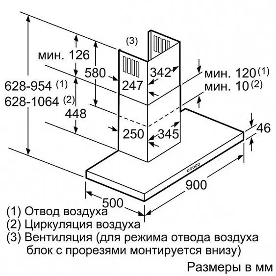Вытяжка NEFF d79mt64n1 — фото