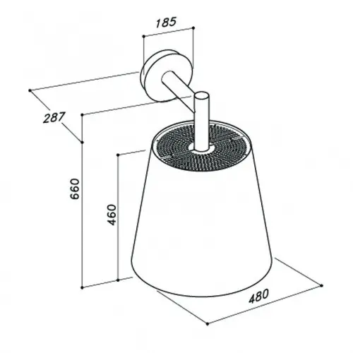 Вытяжка SIRIUS SLT105 APPLIQUE copper — фото