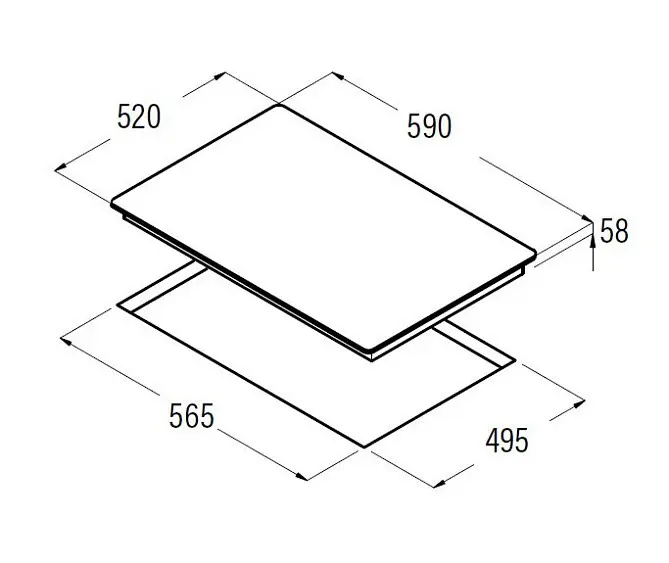 Варочная поверхность CATA AIB64 — фото