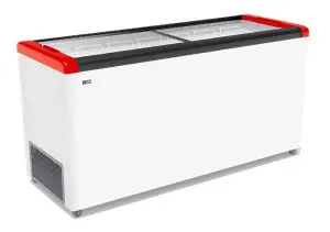 Морозильный ларь FROSTOR FG 600 C белый с красным
