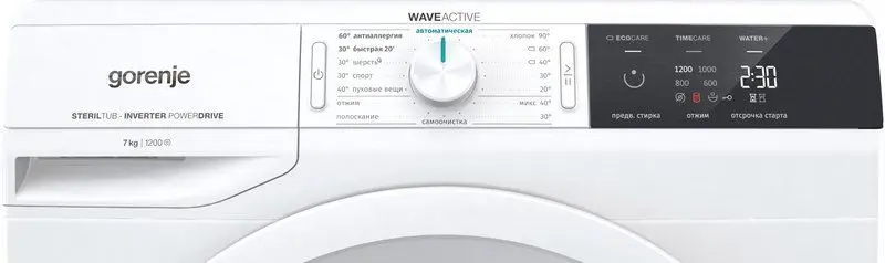 Стиральная машина GORENJE WEI 72S3 — фото