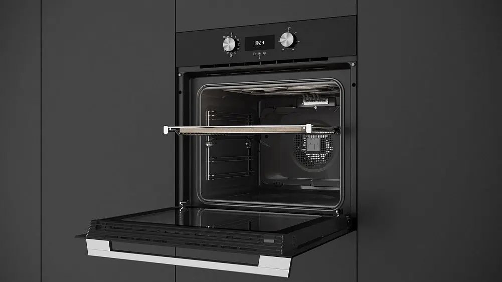 Духовой шкаф TEKA  MAESTROPIZZA HLB 8510 P NIGHT RIVER BLACK — фото