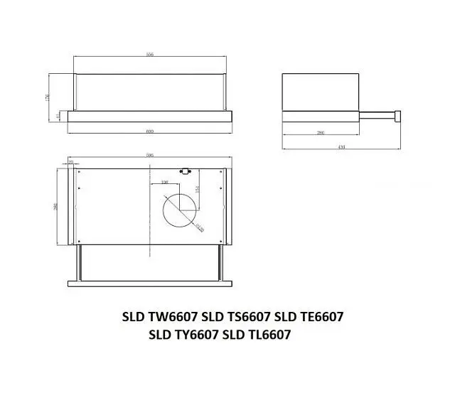 Вытяжка SCHAUB LORENZ SLD TE6607 — фото