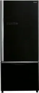 Холодильник HITACHI R-B 502 PU6 GBK черное стекло