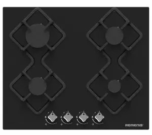 Встраиваемая газовая варочная панель Remenis REM-2150 black