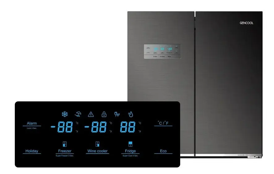Холодильник GENCOOL GDCD-605W — фото
