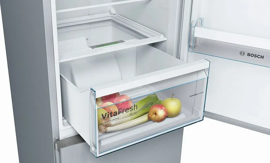 Холодильник Bosch KGN 36 VL 21 R металлик — фото